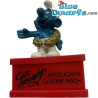 20058: Lauwerkrans Smurf: Gut Gemacht (sokkel) - Schleich - 5,5cm