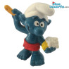 20108: Sauna Smurf met lichte borstel - Schleich - 5,5cm
