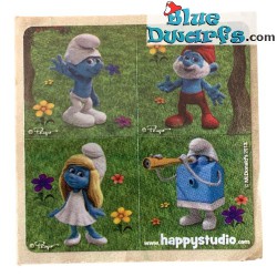 Smurfen sticker - Mc Donalds - Happy Studio - 4,5x