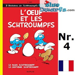 Bande dessinée Les schtroumpfs - L'oeuf et les Schtroumpfs - Hardcover français - Nr. 4