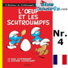 Comic Buch - Les Schtroumpfs  - L'oeuf et les Schtroumpfs - Hardcover und Französisch - Nr. 4
