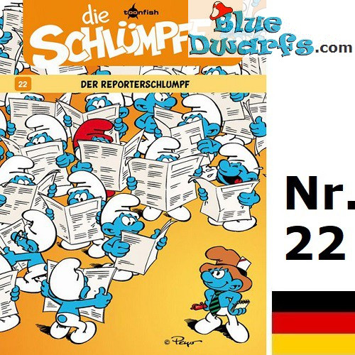 Comico I puffi - Die Schlümpfe 22 - Der Reporterschlumpf - Lingua tedesca