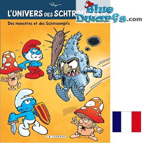 Smurfen stripboek - Les schtroumpfs - L'univers des schtroumpf 4 - Hardcover franstalig