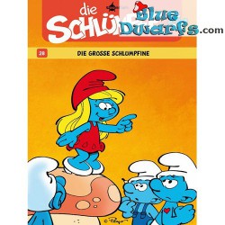 Bande dessinée - Die Schlümpfe 28 - Die große Schlumpfine-Hardcover Allemand