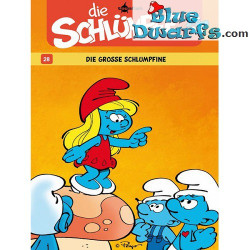Comic Buch - Die Schlümpfe 28 - Die große Schlumpfine-Hardcover - Deutch
