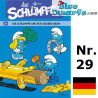 Comic Buch - Die Schlümpfe 29 - Die Schlümpfe und der goldene Baum- Hardcover - Deutch