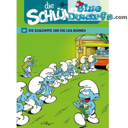 Comic Buch - Die Schlümpfe 35 - Die Schlümpfe und die lila Bohnen - Deutch - Hardcover