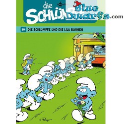 Smurf comic book - Die Schlümpfe 35 - Die Schlümpfe und die lila Bohnen - German language