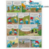 Smurfen stripboek - Die Schlümpfe 35 - Die Schlümpfe und die lila Bohnen - Hardcover Duits