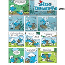 Smurf comic book - Die Schlümpfe 34 - Die Schlümpfe und der Flaschengeist - German language
