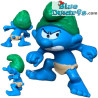 2023 jaarset - Schleich smurfen - 6 stuks (20839-20844) - 5,5cm