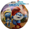 Schlumpf Folienballon - Papa Schlumpf und Schlumpfine - 45cm - Party Factory