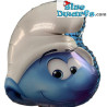 Ballon metallise - Le Schtroumpf - 47x53cm - Party Factory