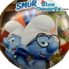 Palloncino in foil - Burlone e Puffo Quattrocchi - 45cm - Party Factory