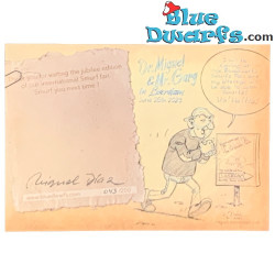 Tarjeta postal - Ferias de Bluedwarfs.com 2023 - con firma Miguel Diaz Vizoso