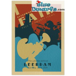 Bluedwarfs.com Smurf fair 2023 thanks card - 15 x 10,5 cm