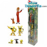 Set da gioco - Spirou, Spip e Marsupilami - 7 Figurinas  - Plastoy