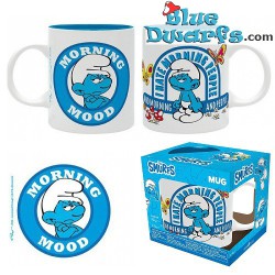 Grouchy Smurf - Smurf mug - I Hate morning People - 320 ML