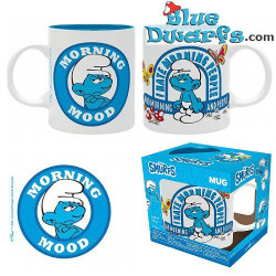 Pitufo gruñón - Los Pitufos - Taza - I Hate morning People - 320 ML