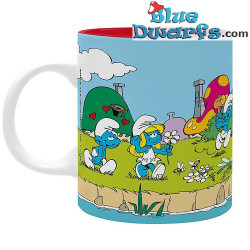 Los Pitufos - Taza - El pueblo de los pitufos - 320 ML