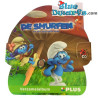 24x Promo los pitufos 2017 Plus  Supermercado (mini, +/- 3cm)
