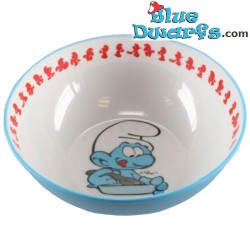 1 x smurf bowl (hard plastic/ reusable)