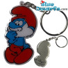 Set completo - 5 Llaveros de Metal - Los Pitufos - 6 cm