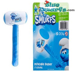 Brainy Smurf hammer / Basher - inflatable - 24inch/61cm