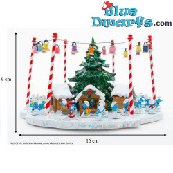 The Smurfs and the Christmas market – Pixi metal collector’s scene – 2023