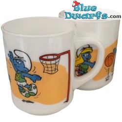 1 x smurf item mug