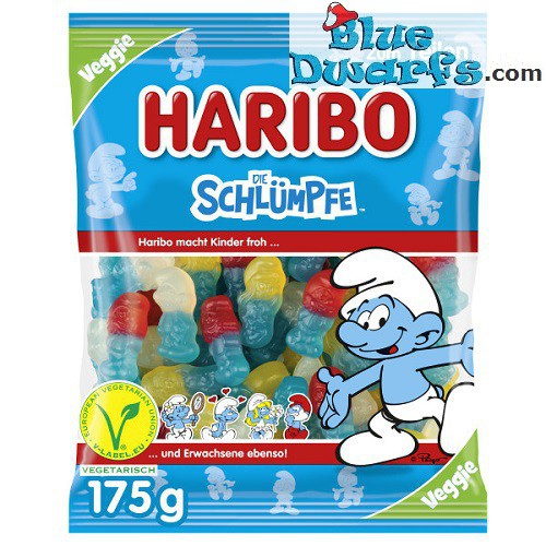 Haribo - Smurfen snoep - 175 gram