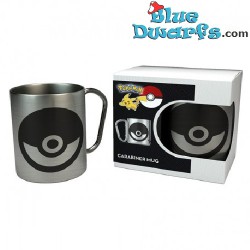 Pokémon - Pokeball coffeemug / teamug - Stainless steel - 0,24L