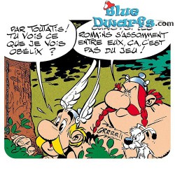 Mauspad flexibles Gummi Asterix und Obelix  - c'est pas du jeu ! - 23,5 x 19,5 cm