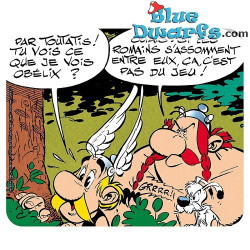 Tapis de souris - Asterix et Obelix - c'est pas du jeu ! - 23,5 x 19,5 cm