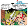 Asterix y Obelix - c'est pas du jeu ! - Alfombrilla flexible - 23,5 x 19,5 cm