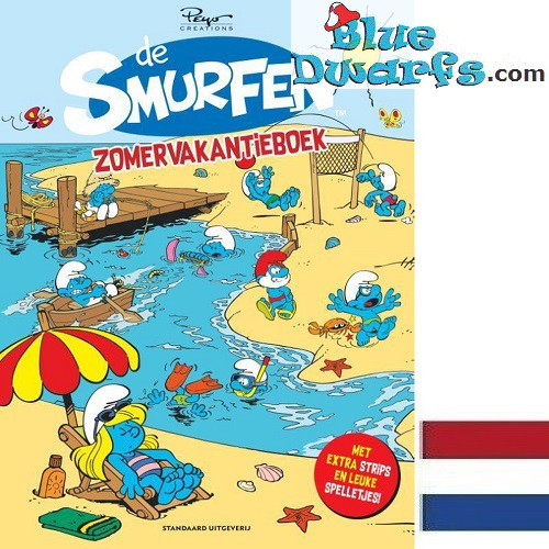 Book Puffi  - olandese  - Zomervakantieboek van de Smurfen  -