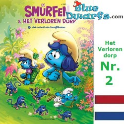Comic book - Dutch language - De Smurfen en het Verloren dorp -  Nr.2 - Het verraad van Smurfbloesem