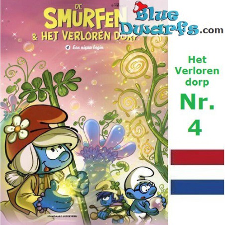 Comic die Schlümpfe - Niederländisch - De Smurfen en het Verloren dorp - Nr.4 - Een nieuw begin