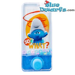 Smurf Handheld Water Ring Toss Game - Grouchy smurf - 12 cm