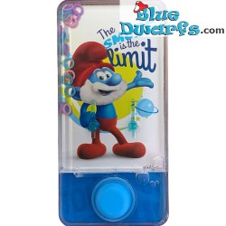 Smurf Handheld Water Ring Toss Game - Papa smurf - 12 cm