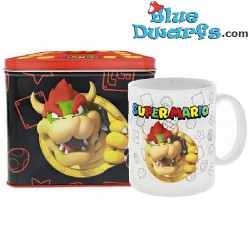 Bowser - Super Mario - Hucha y taza