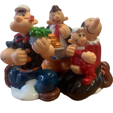 Popeye Spielfiguren - Olivia & Popeye -Set - 9cm