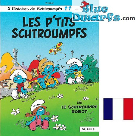 Comic Buch - Les Schtroumpfs - Les P'tits Schtroumpfs- Hardcover und Französisch