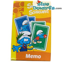 Smurf game - Memory / matching game - The smurfs - cardgame - Delhaize - Cartamundi