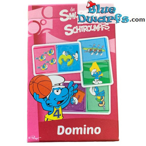 I puffi - domino - Gioco da tavolo - Cartamundi - Delhaize - Cartamundi