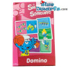 Juego cartas Domino - Los pitufos -  juego de mesa - Delhaize - Cartamundi