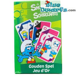 Smurf game - Golden game - The smurfs - cardgame - Delhaize - Cartamundi