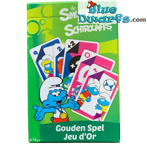 Smurfenspel - Gouden spel - De smurfen - kaartspel - Delhaize - Cartamundi