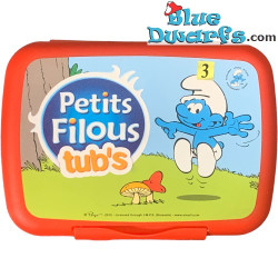 Lunch box rossa – Petit Filous – Plastica – 20 x 14,5 x 7 cm