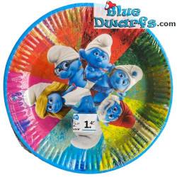 1 x smurfen item - Papieren bordjes